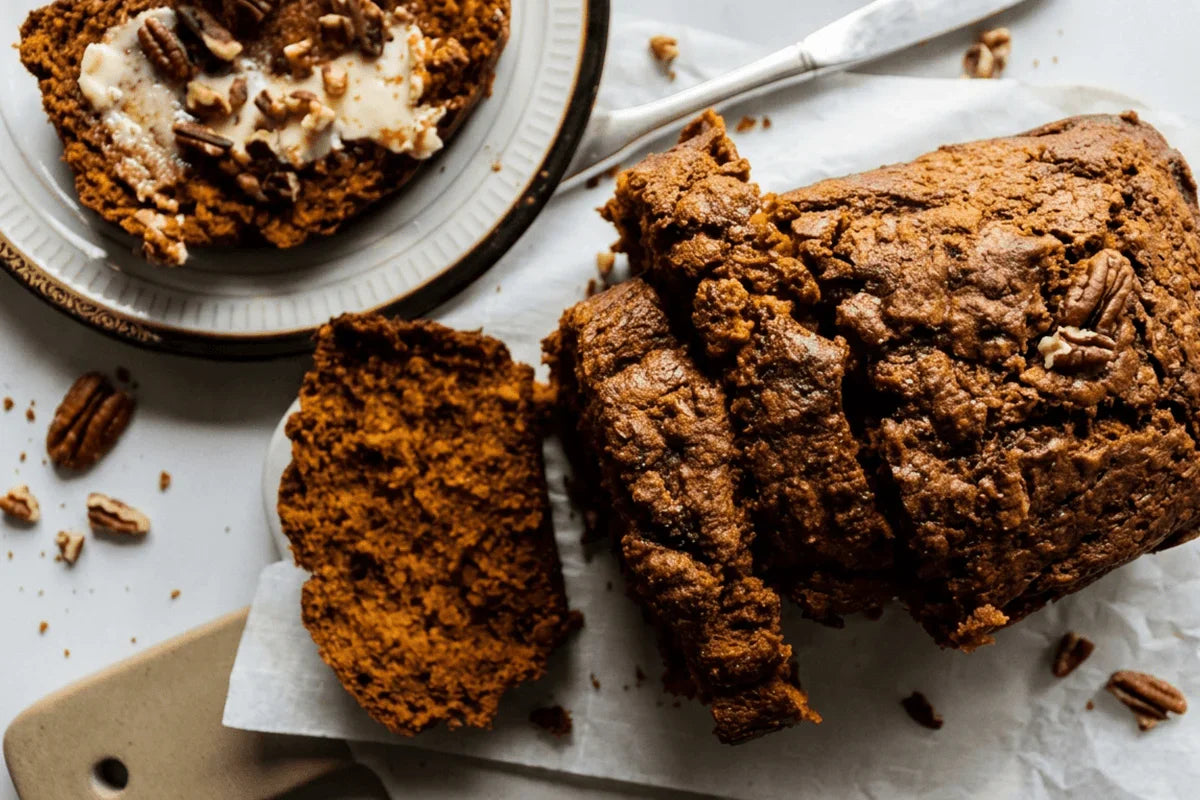 Cinnamon Sugar Pumpkin Bread