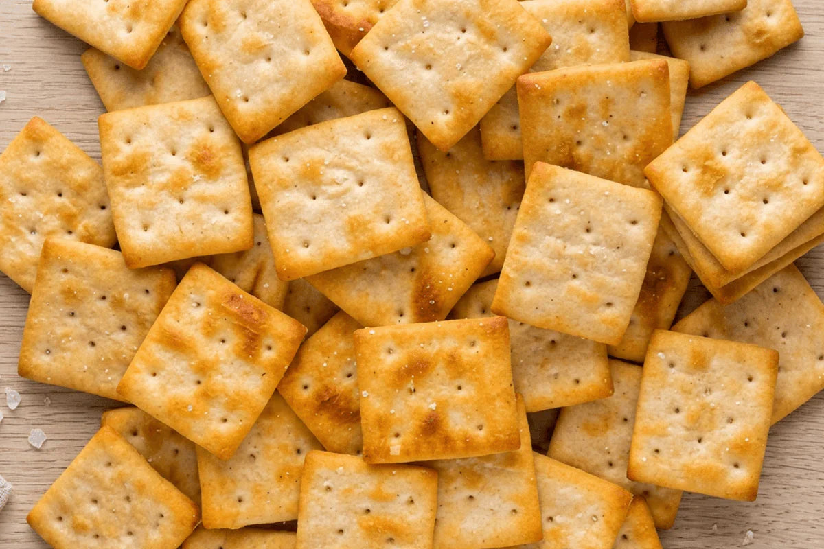 Homemade Cheese Crackers