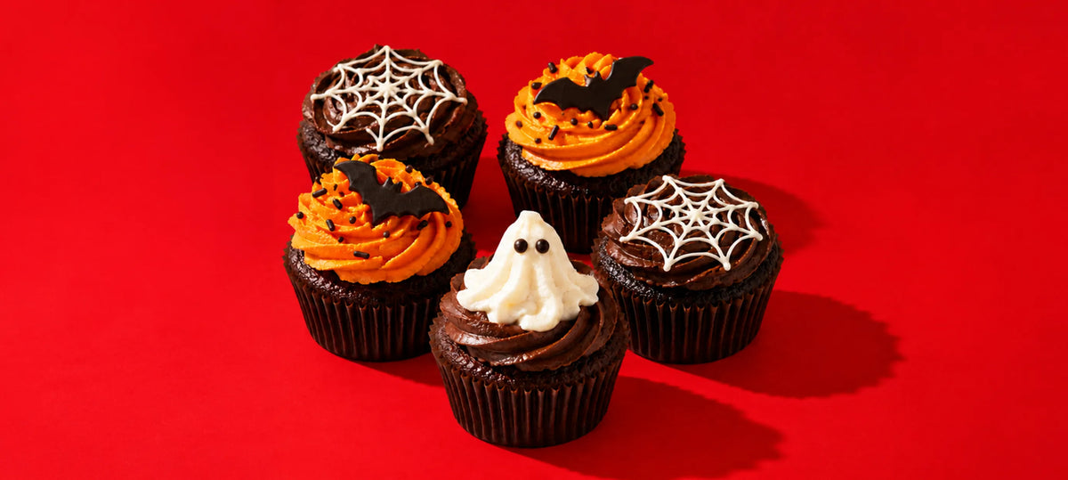 Halloween Chocolate Cupcakes