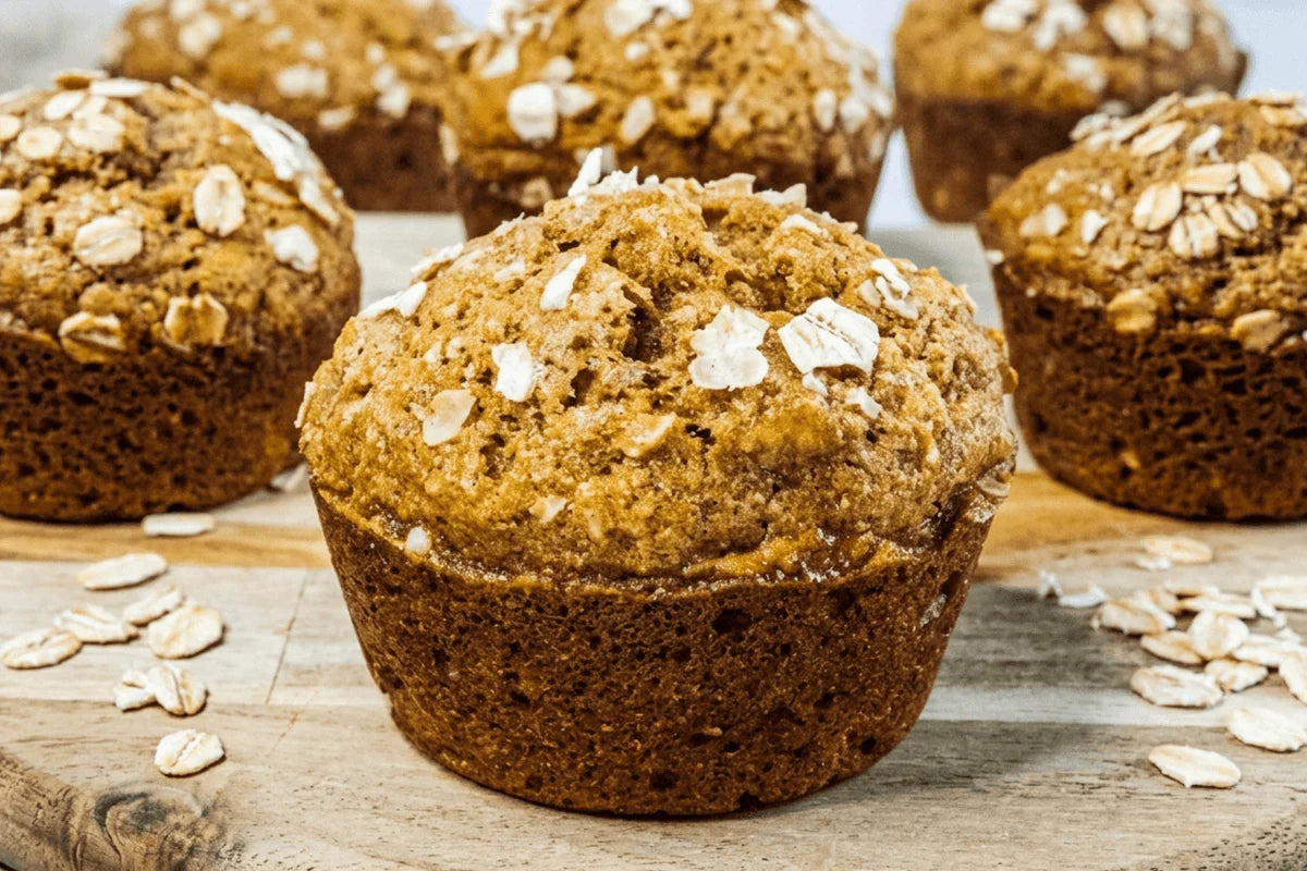 Banana Oat Muffins