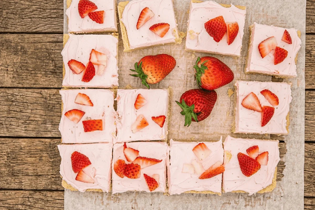 Strawberry Cheesecake Bars