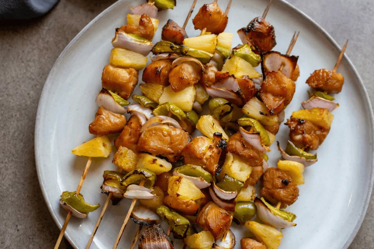 Hawaiian BBQ Skewers