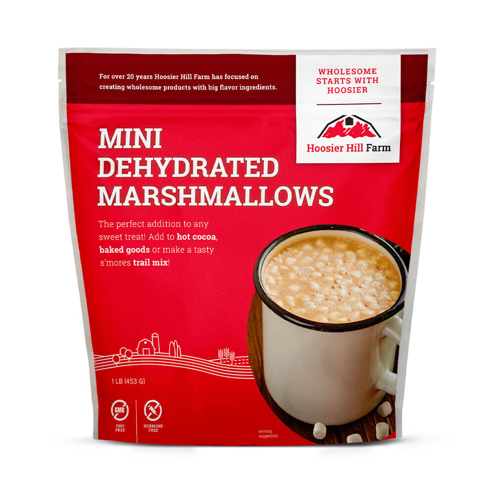 Mini Dehydrated Marshmallows