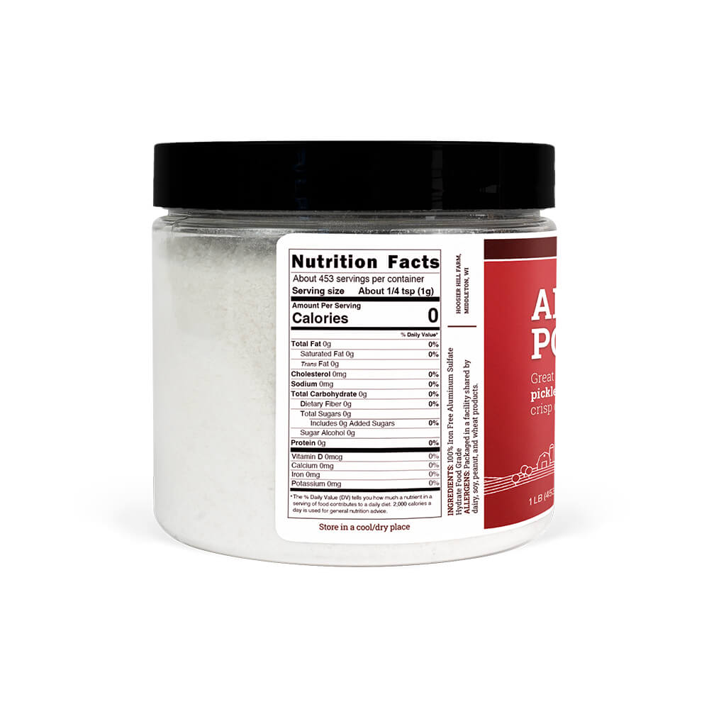 Alum Granulated Pickle Powder
