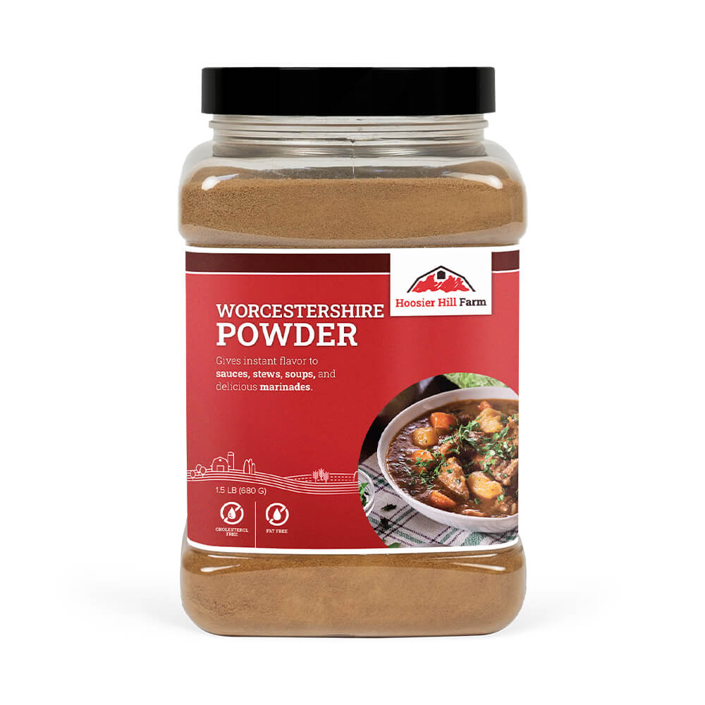 Hoosier Hill Farm Worcestershire Sauce Powder, 1.5 lb container
