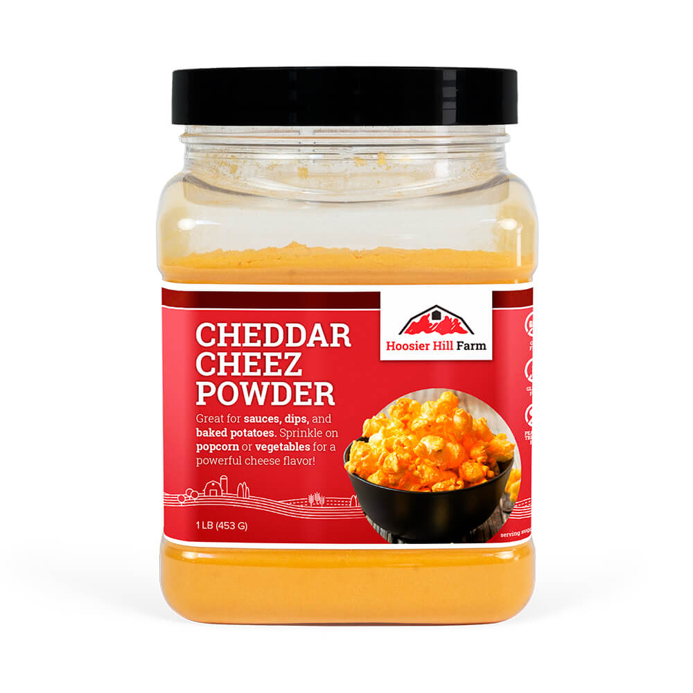 Cheddar Cheez Powder – Mac & Cheese | Hoosier Hill Farm