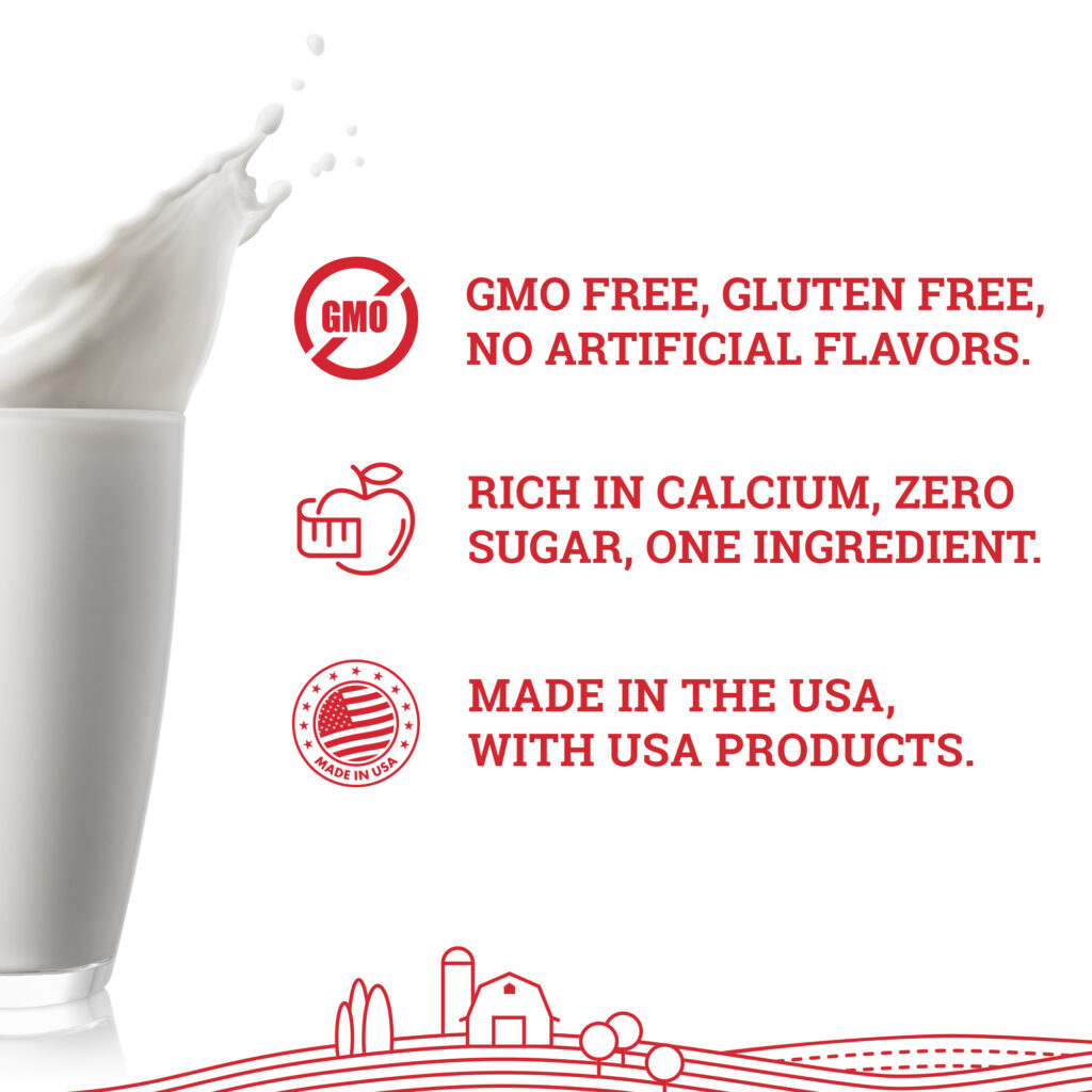 Hoosier Hill Farm Whole Milk Powder, health benefits and features callout