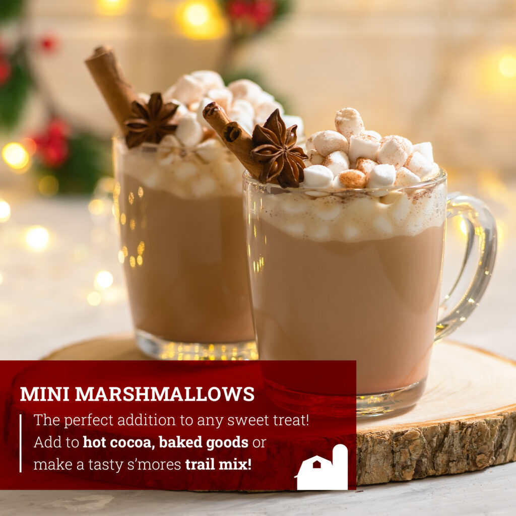 Mini Dehydrated Marshmallows