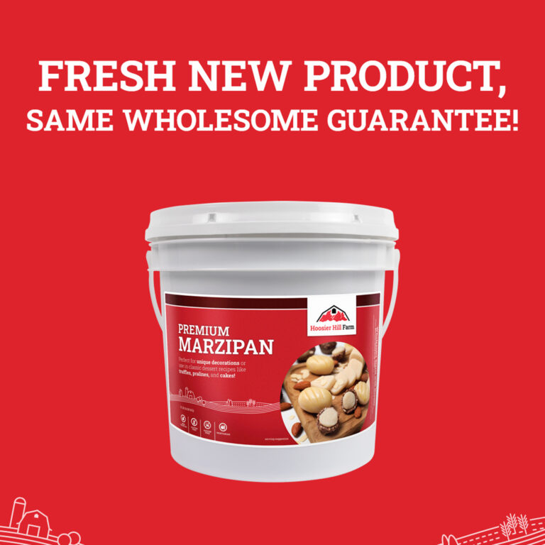 Hoosier Hill Farm Marzipan Paste, updated 9 lb packaging