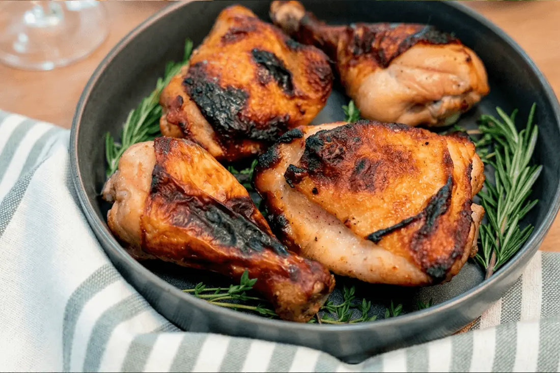 Dry-Brined Buttermilk Roasted Chicken