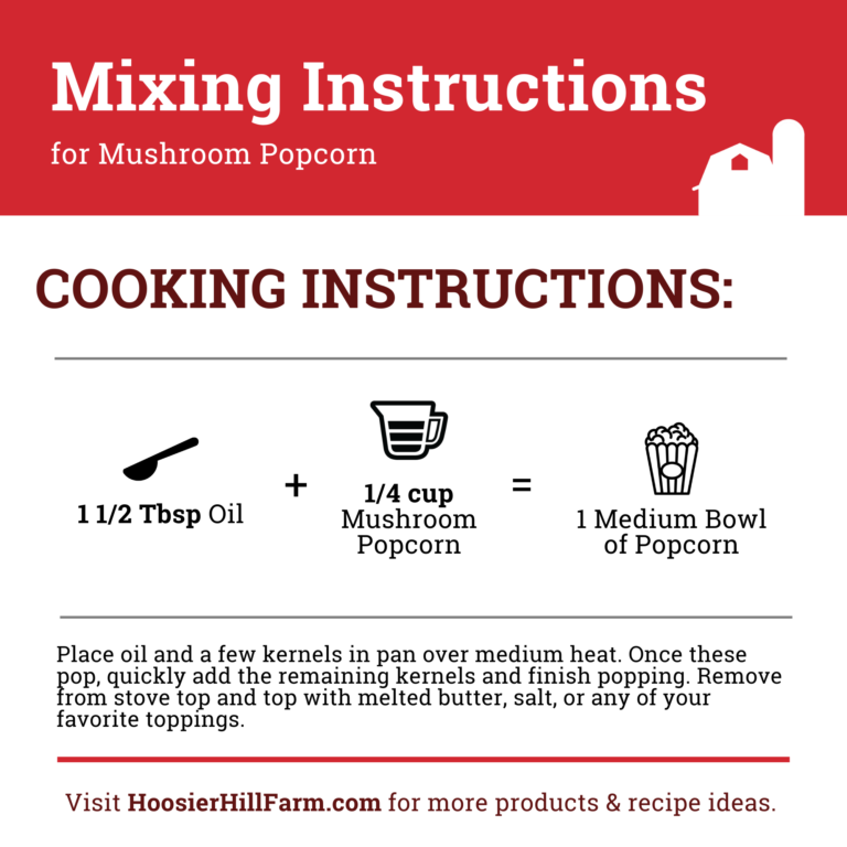 Gourmet Mushroom Popcorn