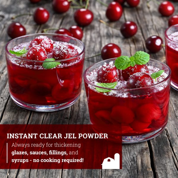 Instant Clear Jel - Food Thickener - Hoosier Hill Farm