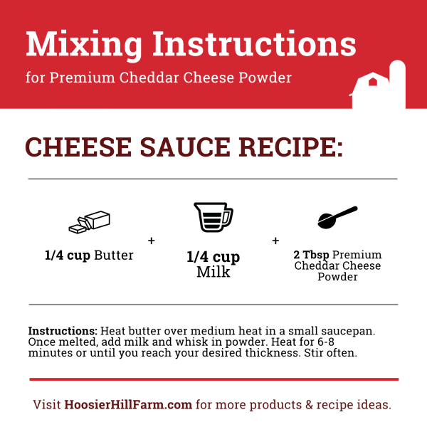 Premium Cheddar Cheese Powder (No Artificial Color)