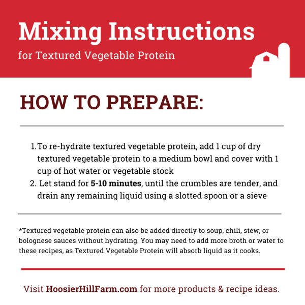 Textured Vegetable Protein